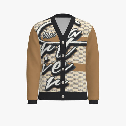 Men's V Neck Cardigan