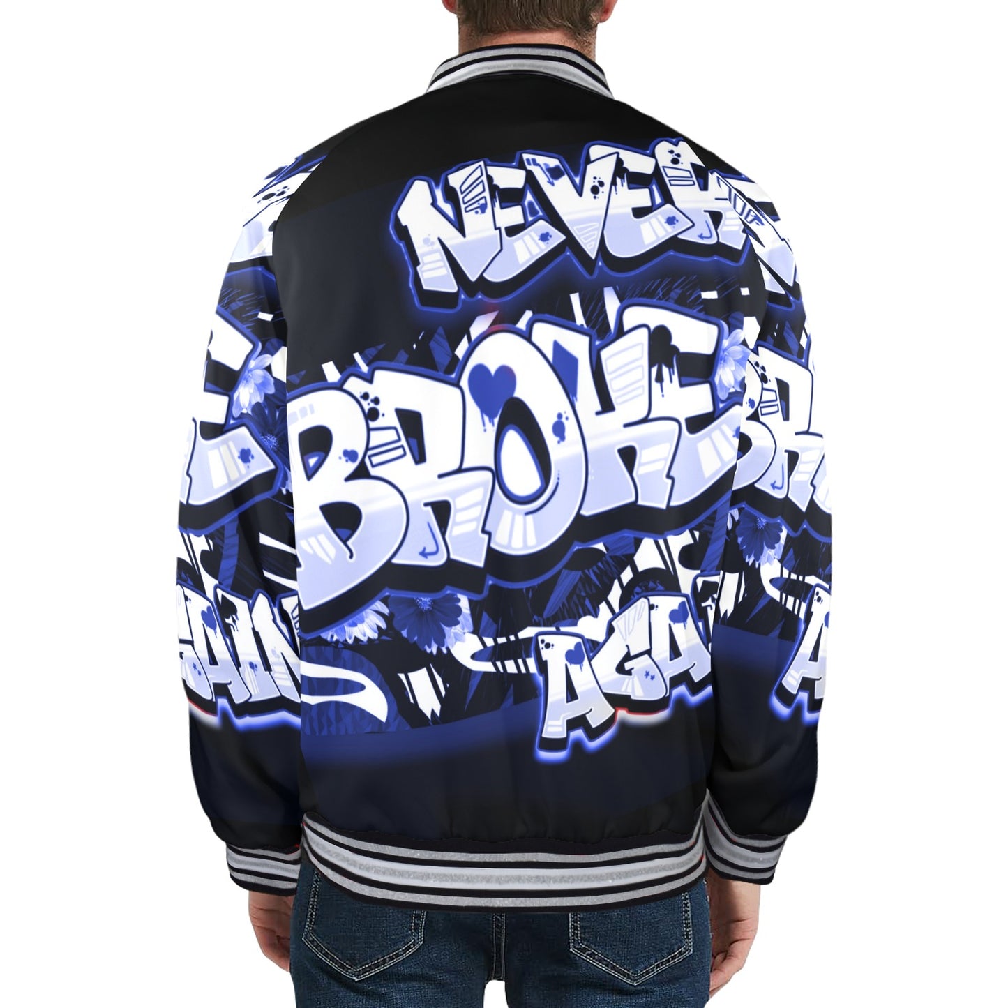 Never Broke by Cartier Bomber Jacket