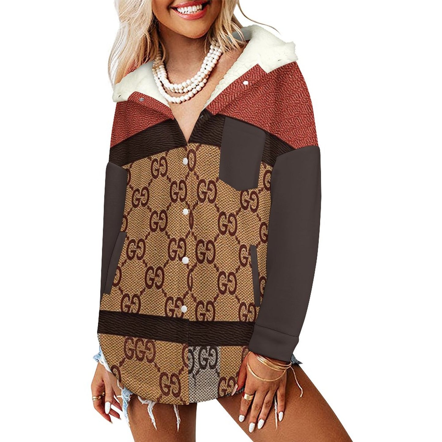 Double-Layer Hooded Top(All-Over Printing)