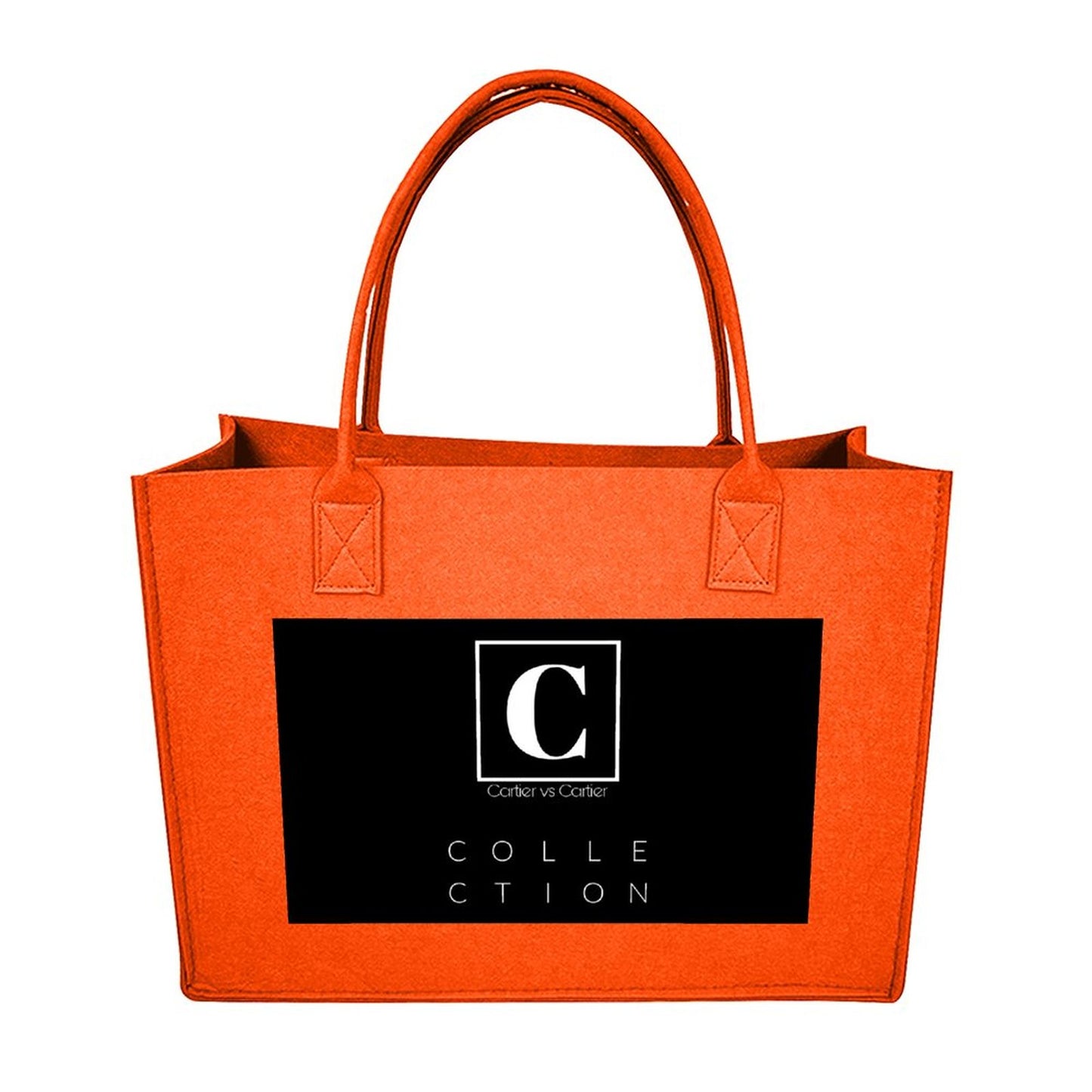 Cartier Vs Cartier Felt Bag(Front Printing)