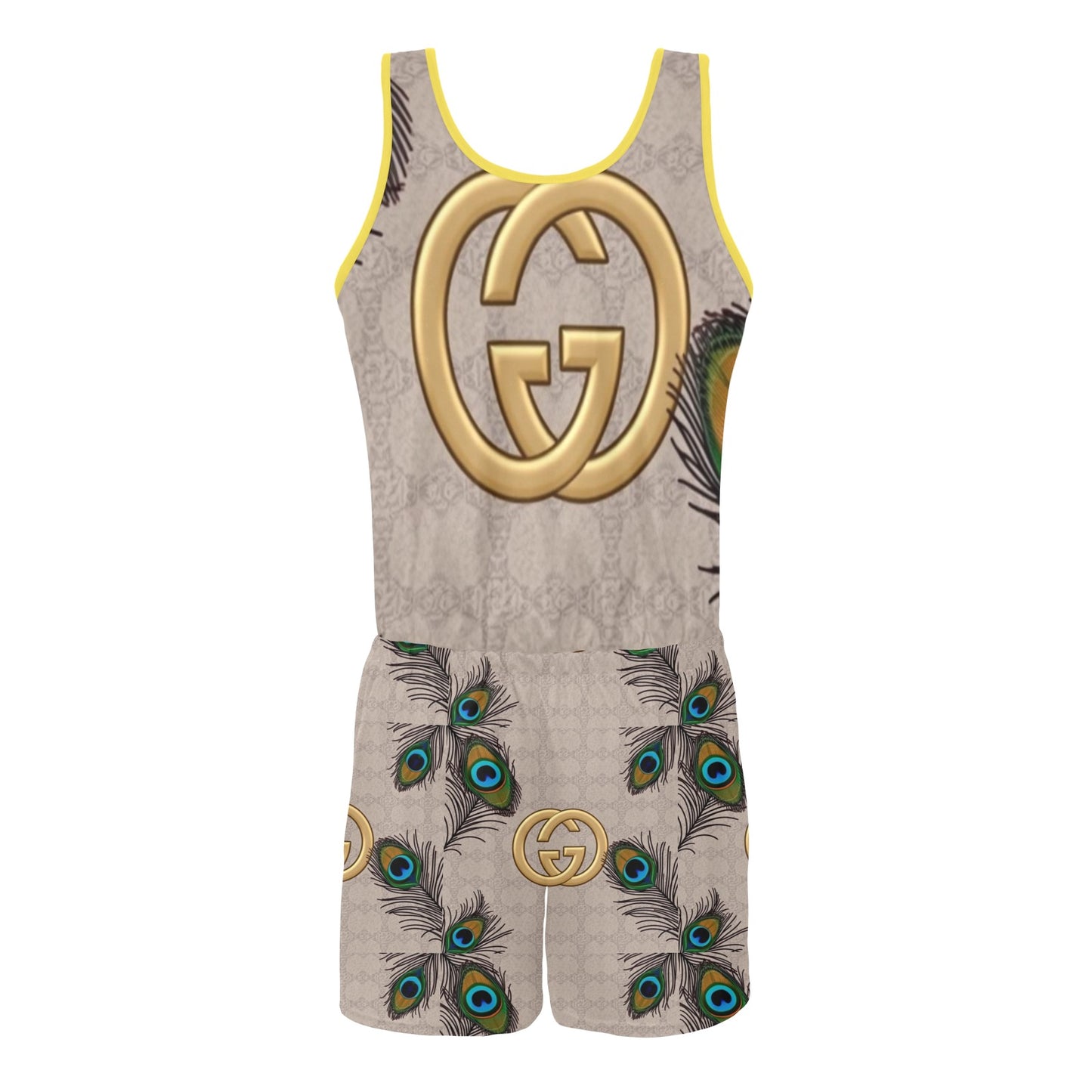 G'iore Feather Jumpsuit