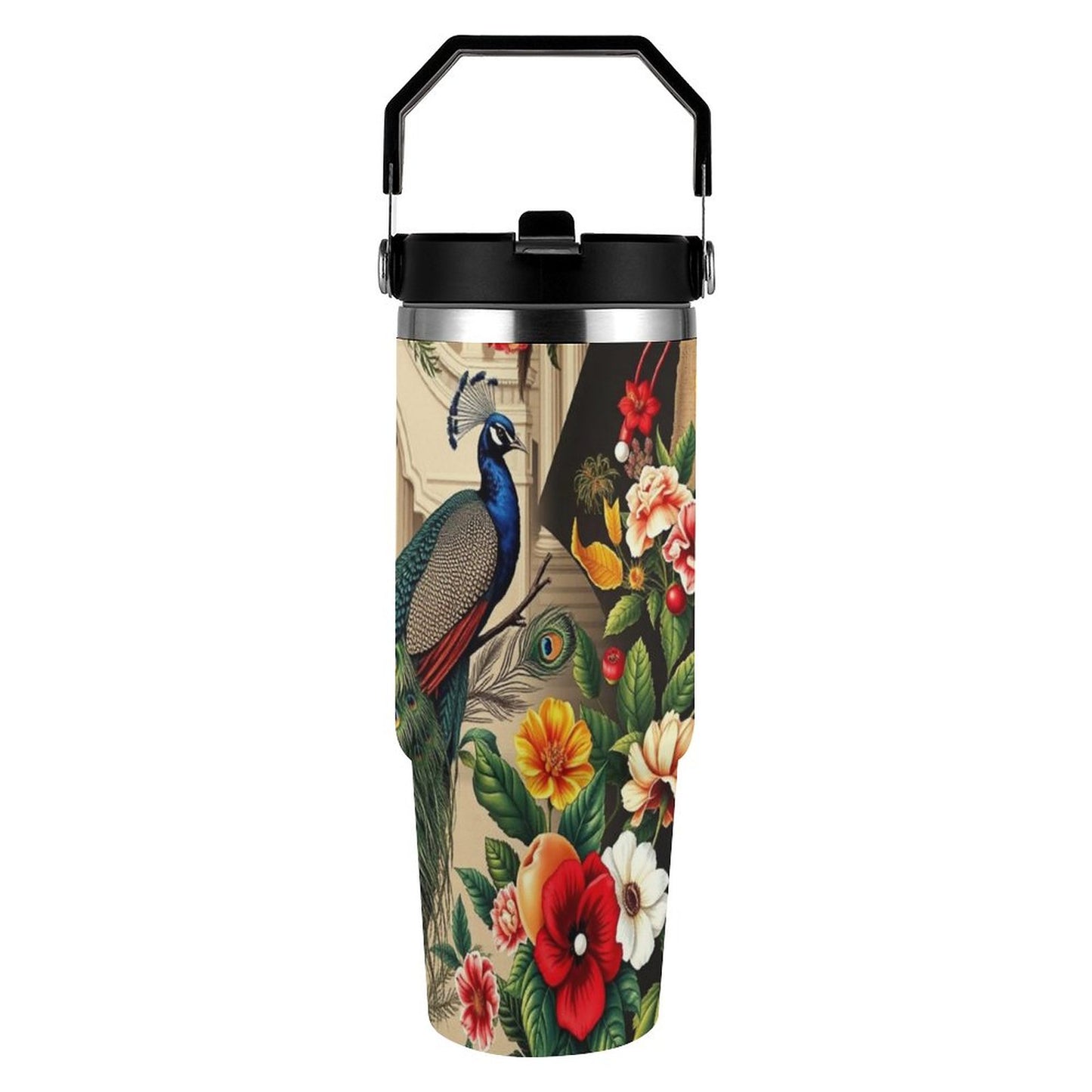 Cartier Peas30oz Car Cup with Handle