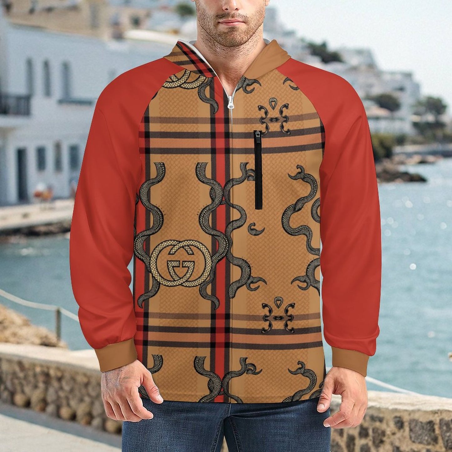 G'iore Hooded Fishing Jacket(All-Over Printing)