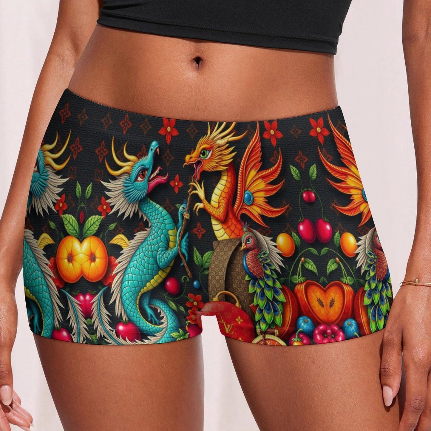 Cartier Dragons Women's Boxer Briefs