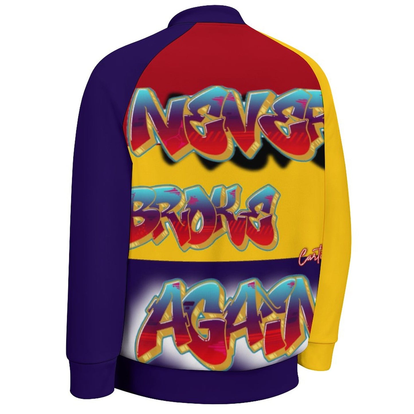 Never Broke Men's Baseball Jacket