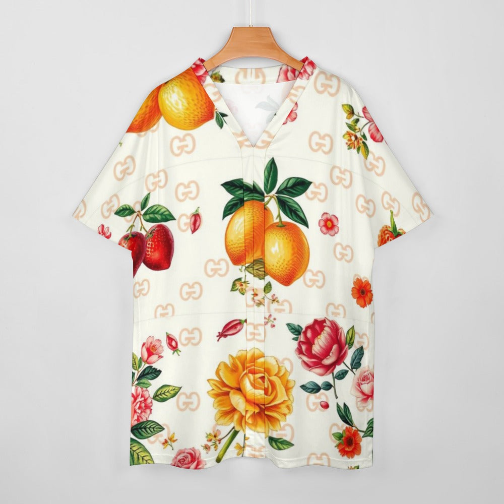 Gucci V-neck bat sleeve two piece set