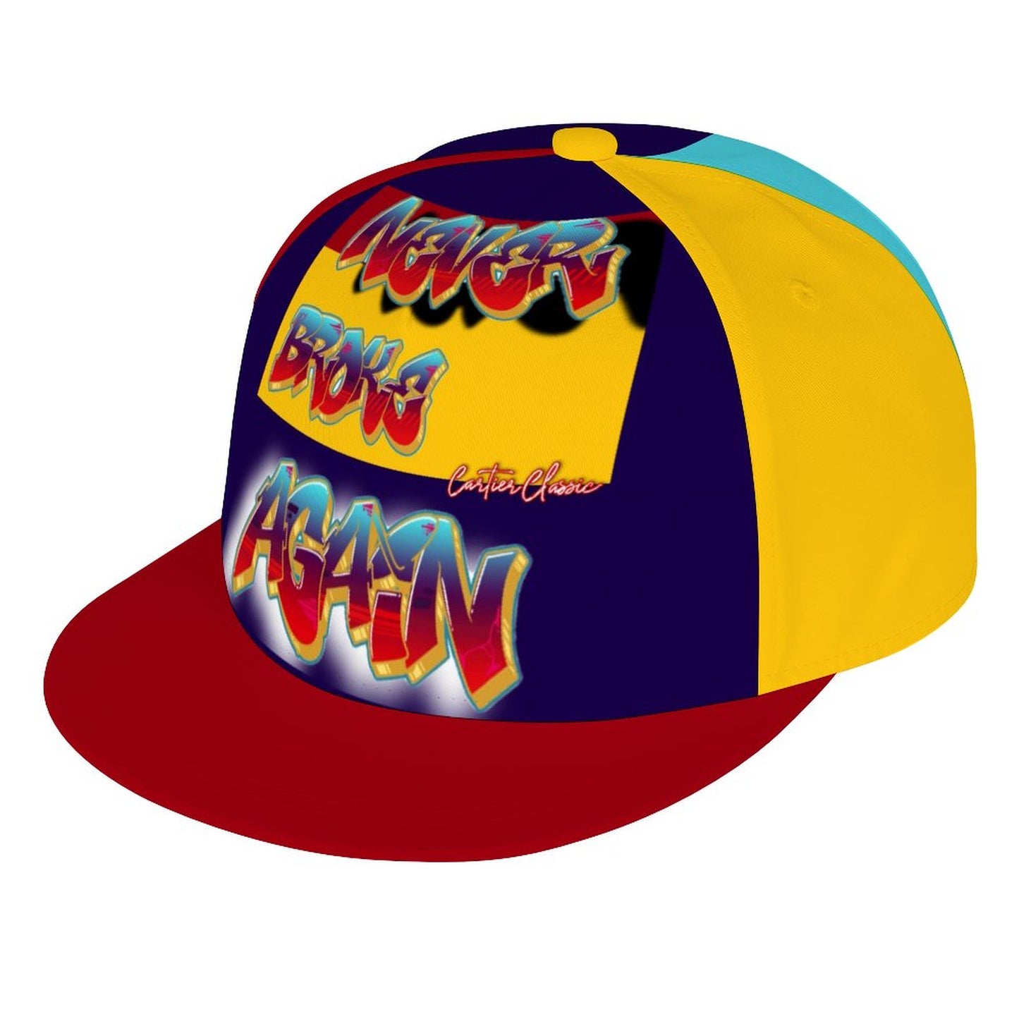 Unisex Never Broke Snapback Cap