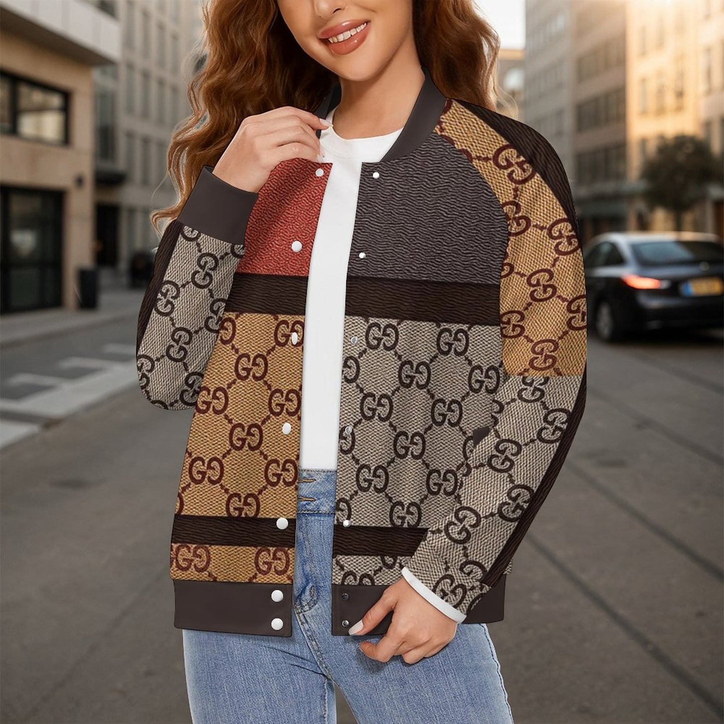 Giore by Cart Women's Baseball Jacket
