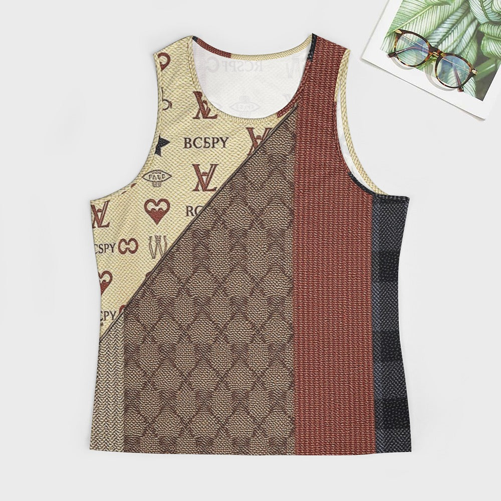 VL Men's Full print vest