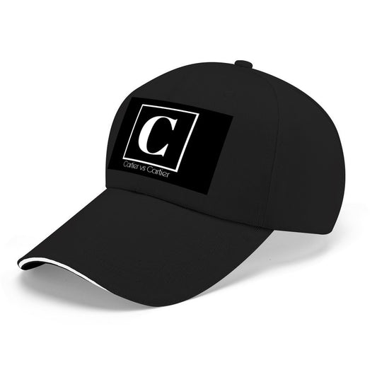Baseball Cap for Men Women Curved Visor Sandwich