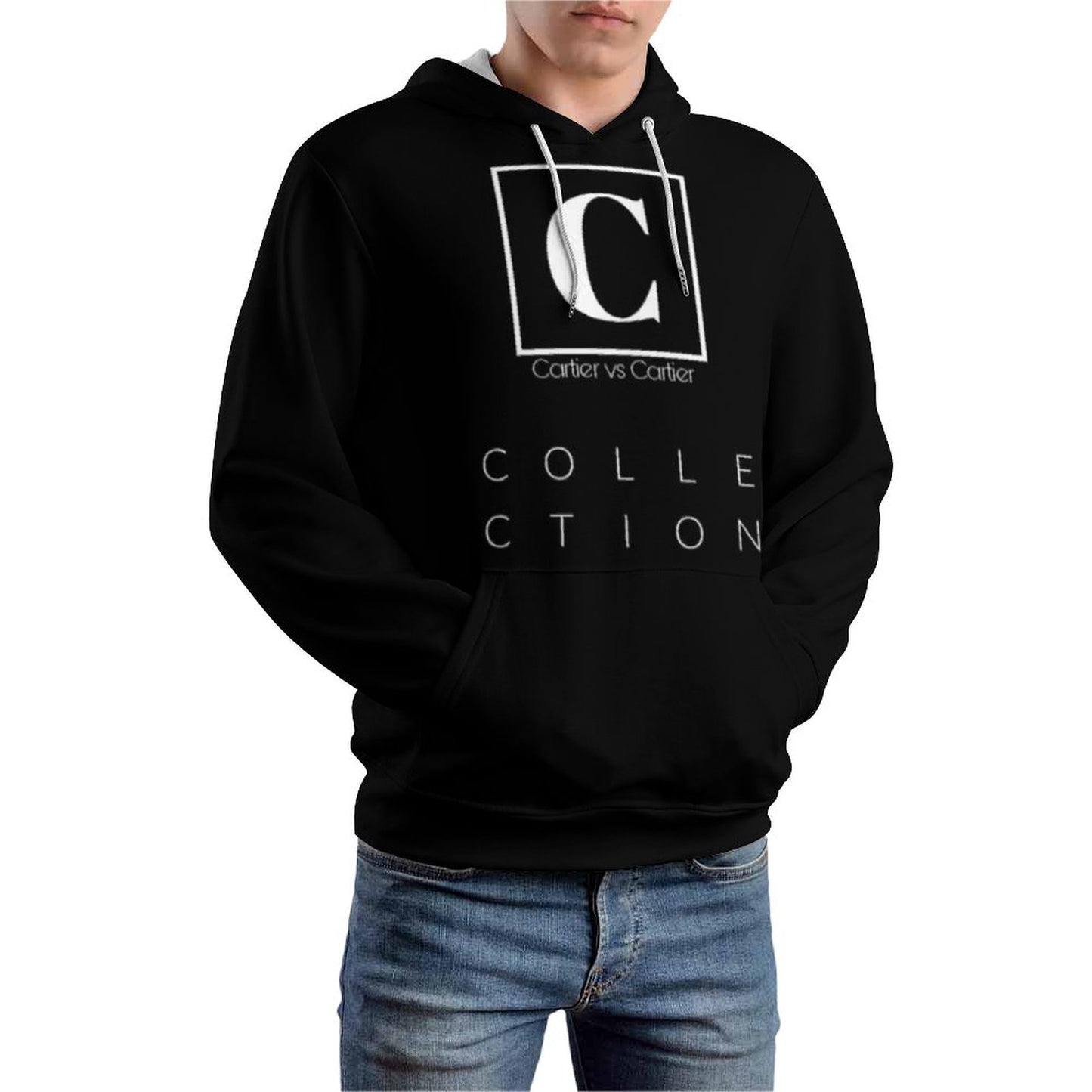 Cartier Vs Cartier Printed Hoodie for Men