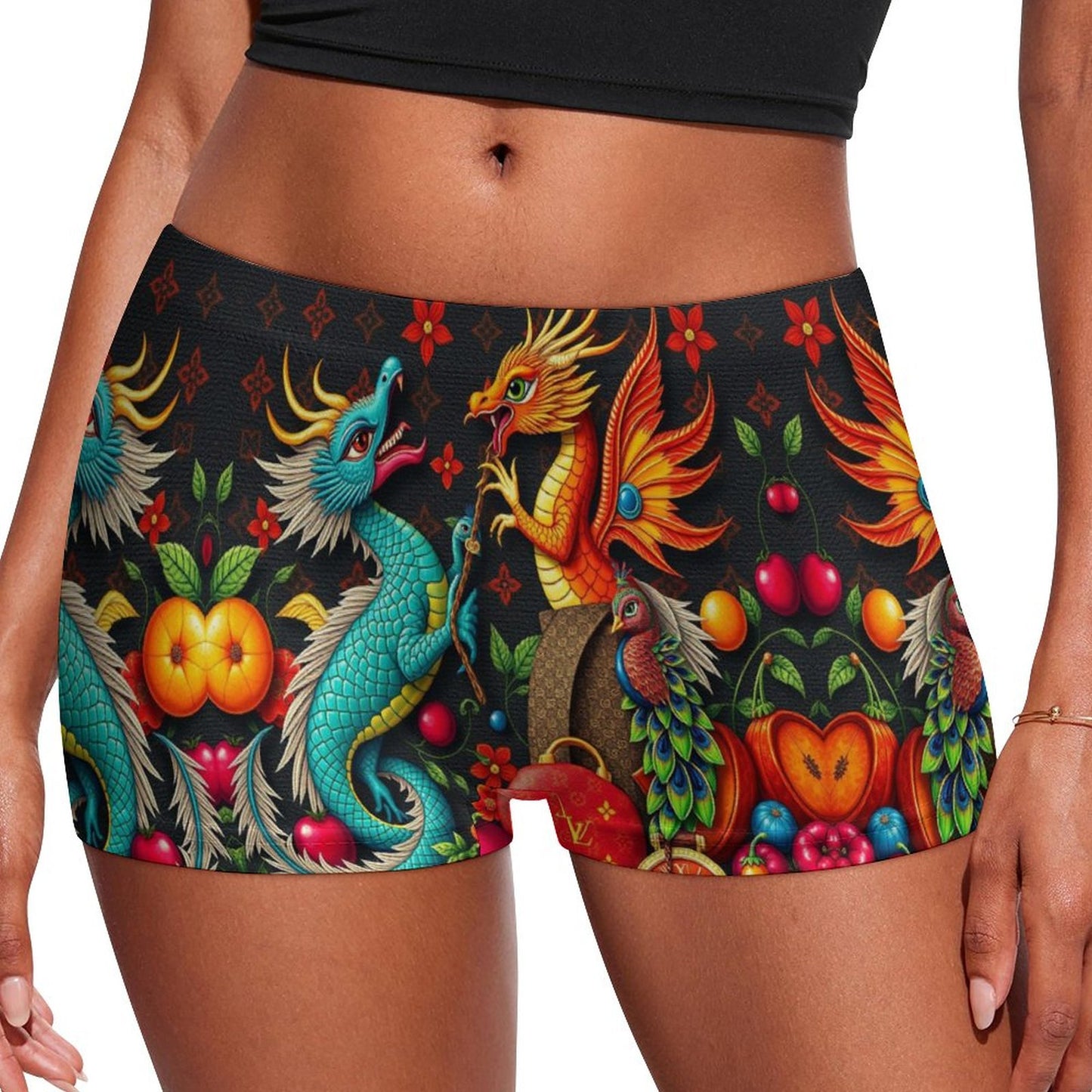 Cartier Dragons Women's Boxer Briefs