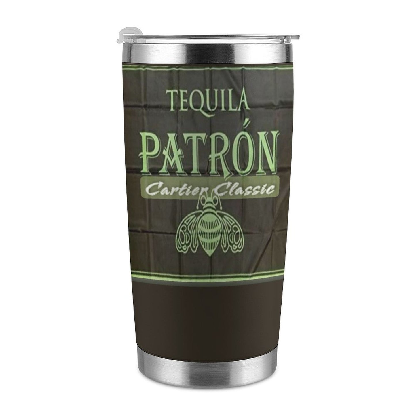 Patron20oz Silver Rim Car Cup