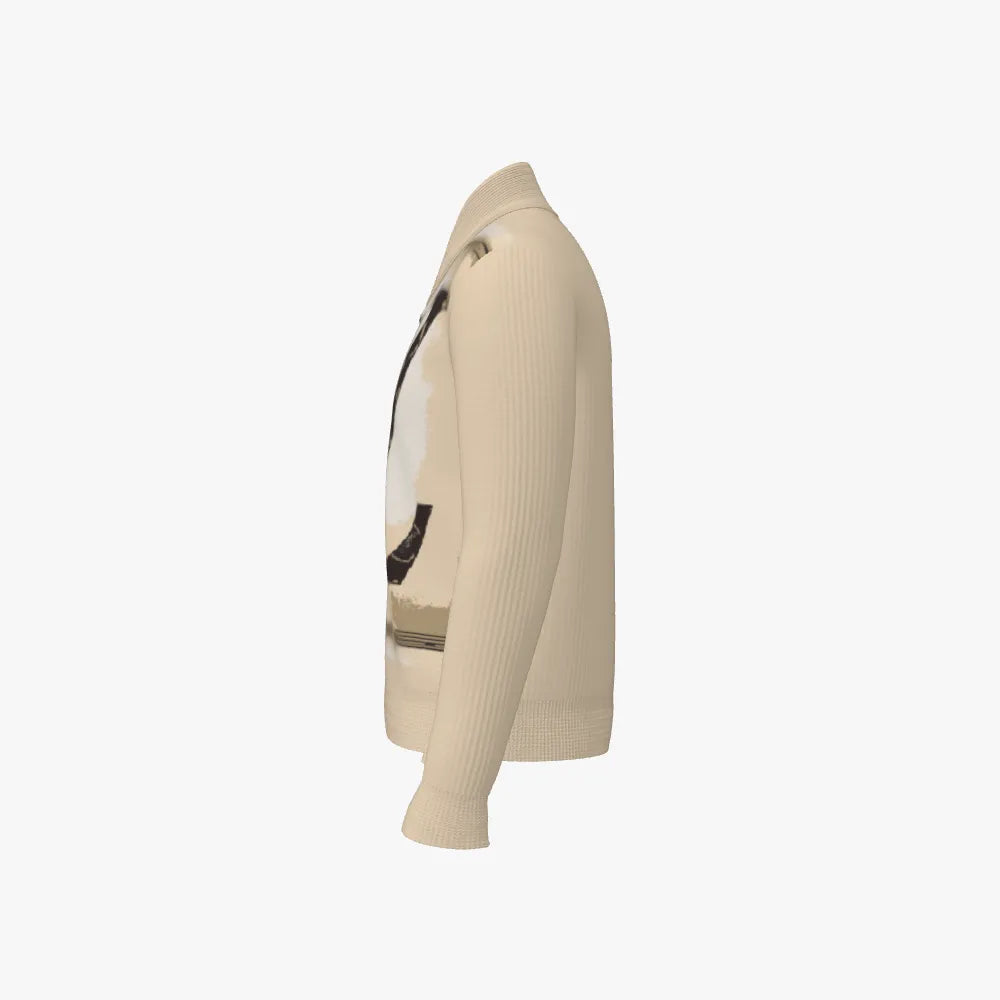 LV Men's Shawl Collar Pullover