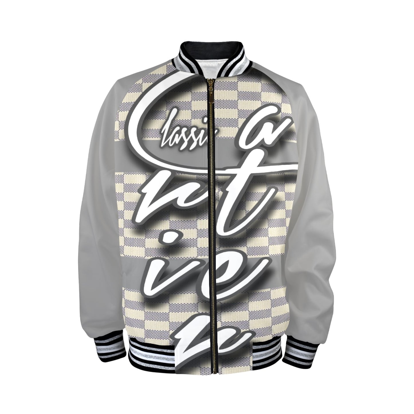Cartier Classic Striped Trim Bomber Jacket