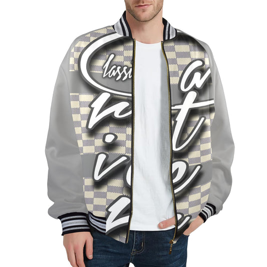 Cartier Classic Striped Trim Bomber Jacket