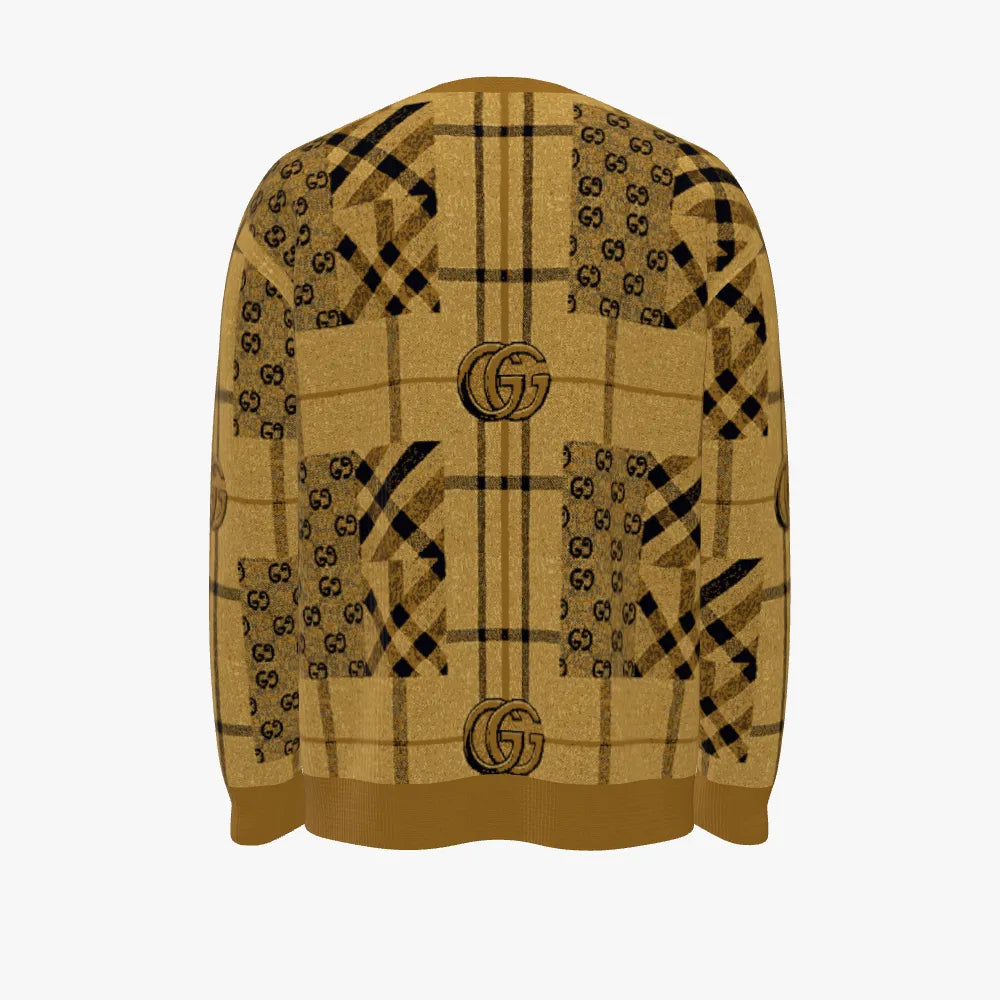G'iore Men's Oversized Crew Neck Pullover