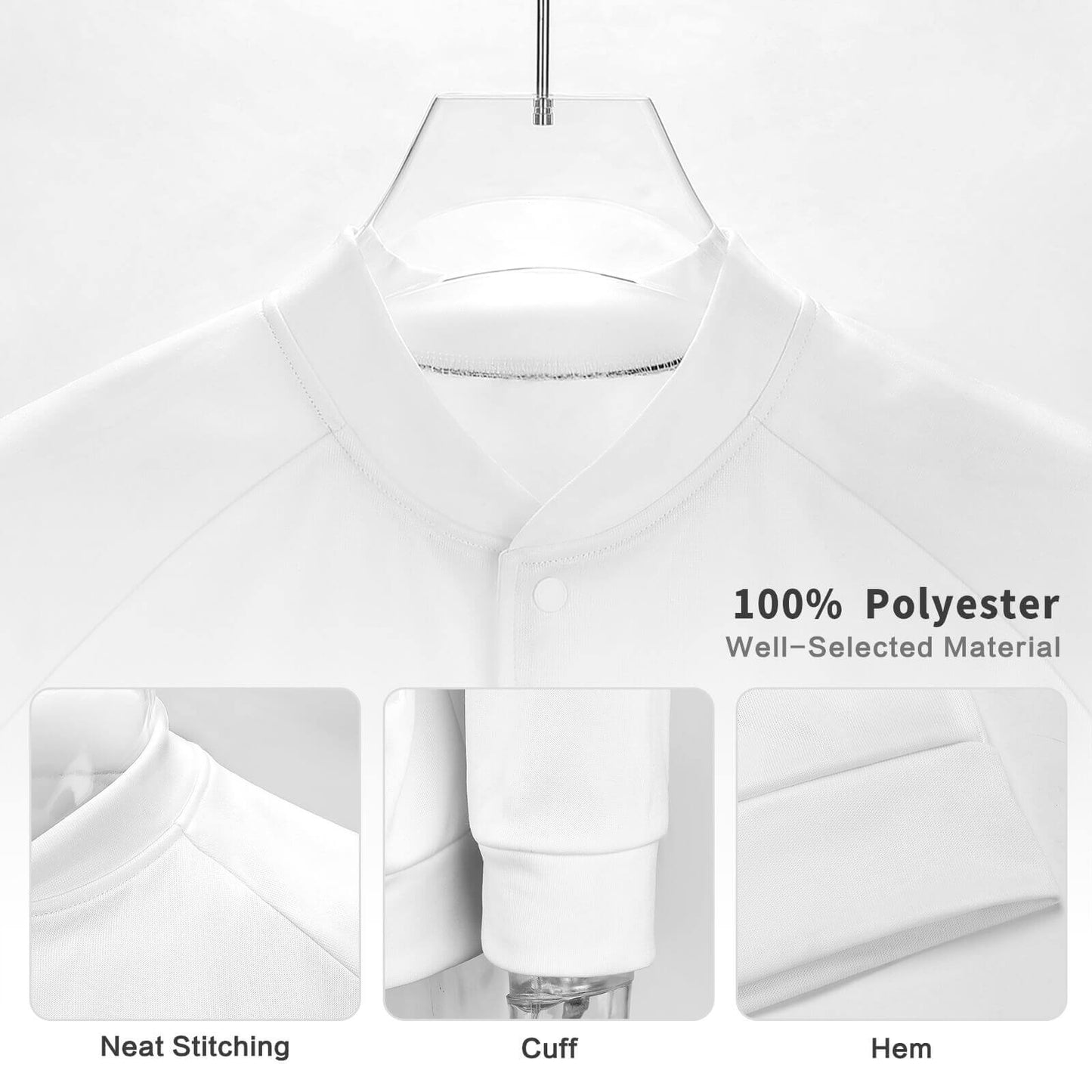 Never Broke Men's Baseball Jacket