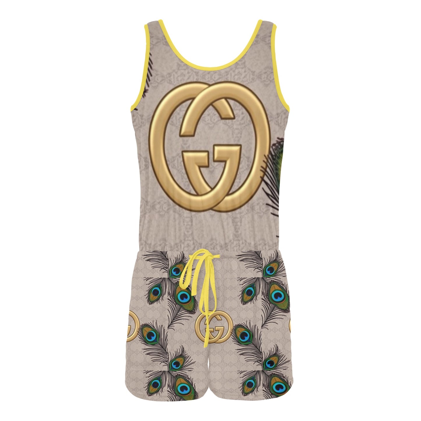 G'iore Feather Jumpsuit