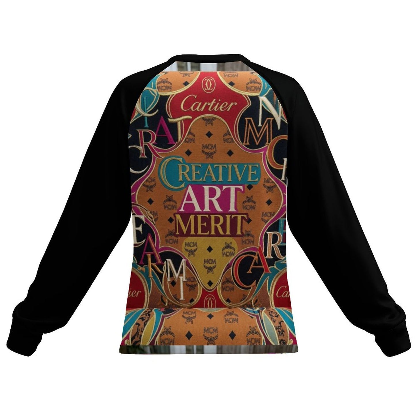 180gsm Women's Long Sleeve Quick Dry Top(All-Over Printing)