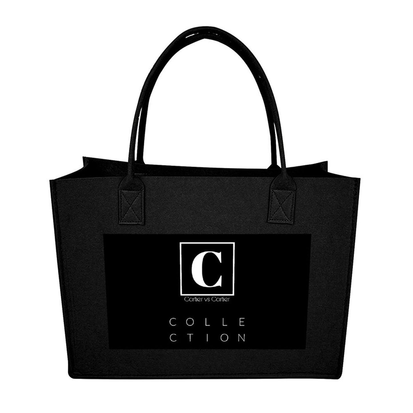 Cartier Vs Cartier Felt Bag(Front Printing)