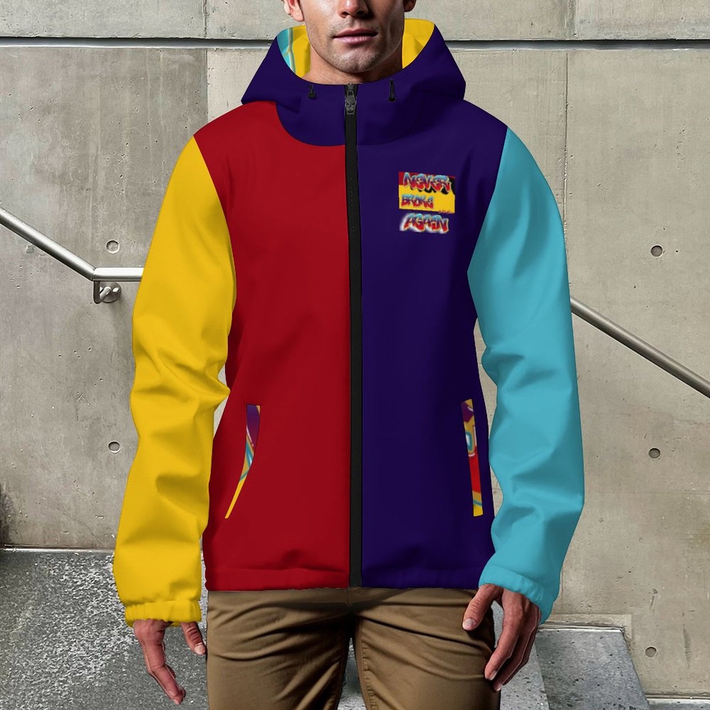 Never Broke Hooded Short Trench