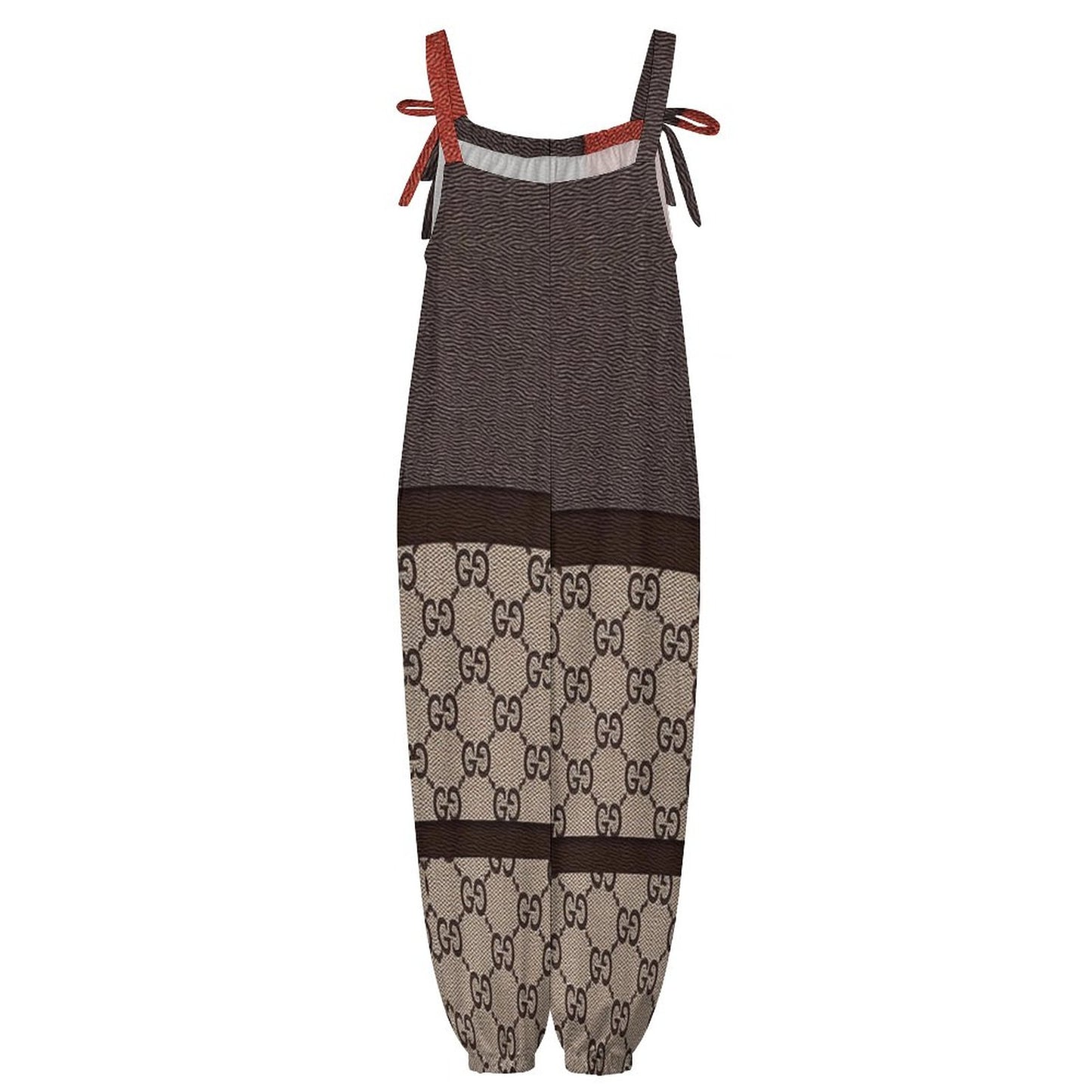 Spaghetti Strap Jumpsuit(All-Over Printing)