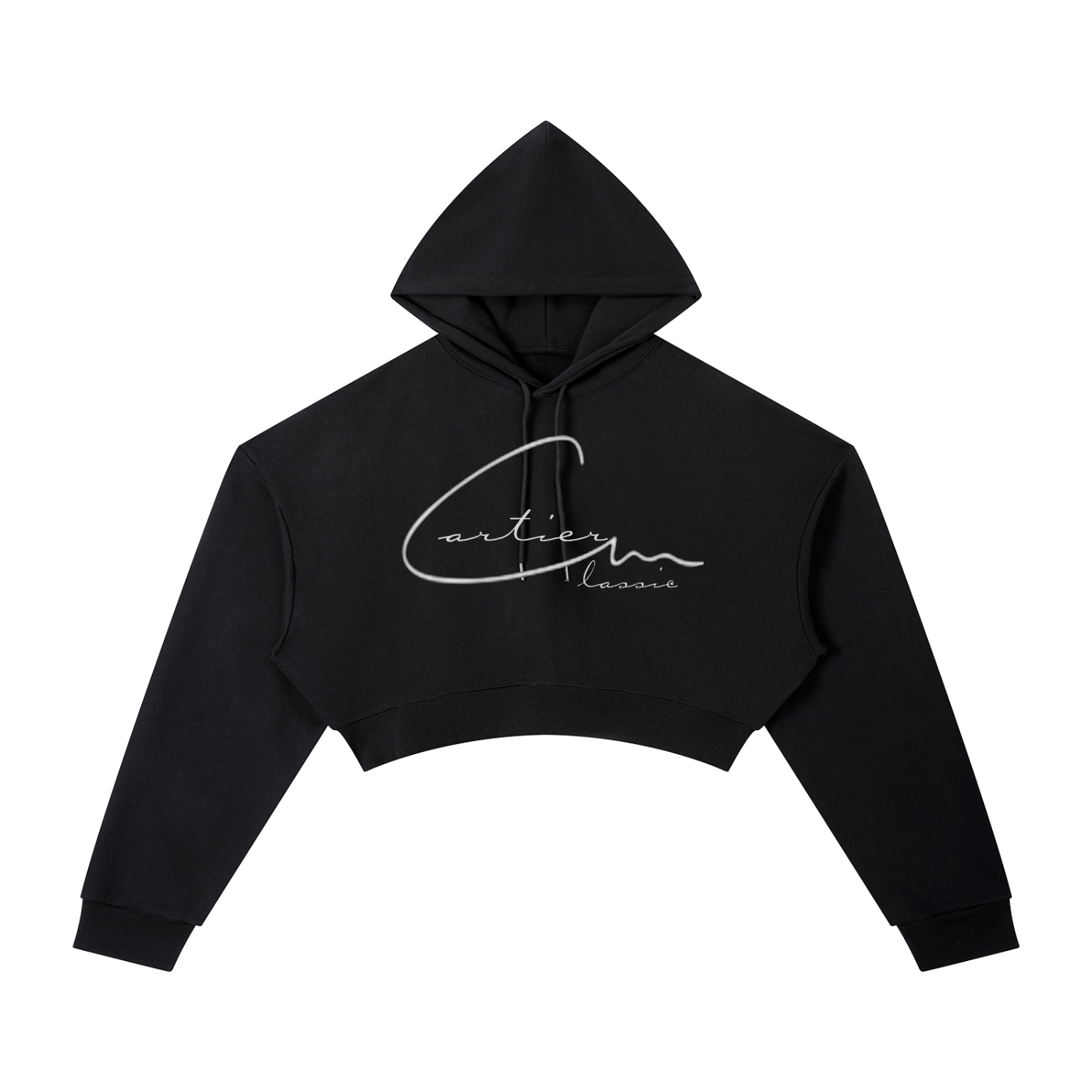 Carti Essential Cropped Hoodie