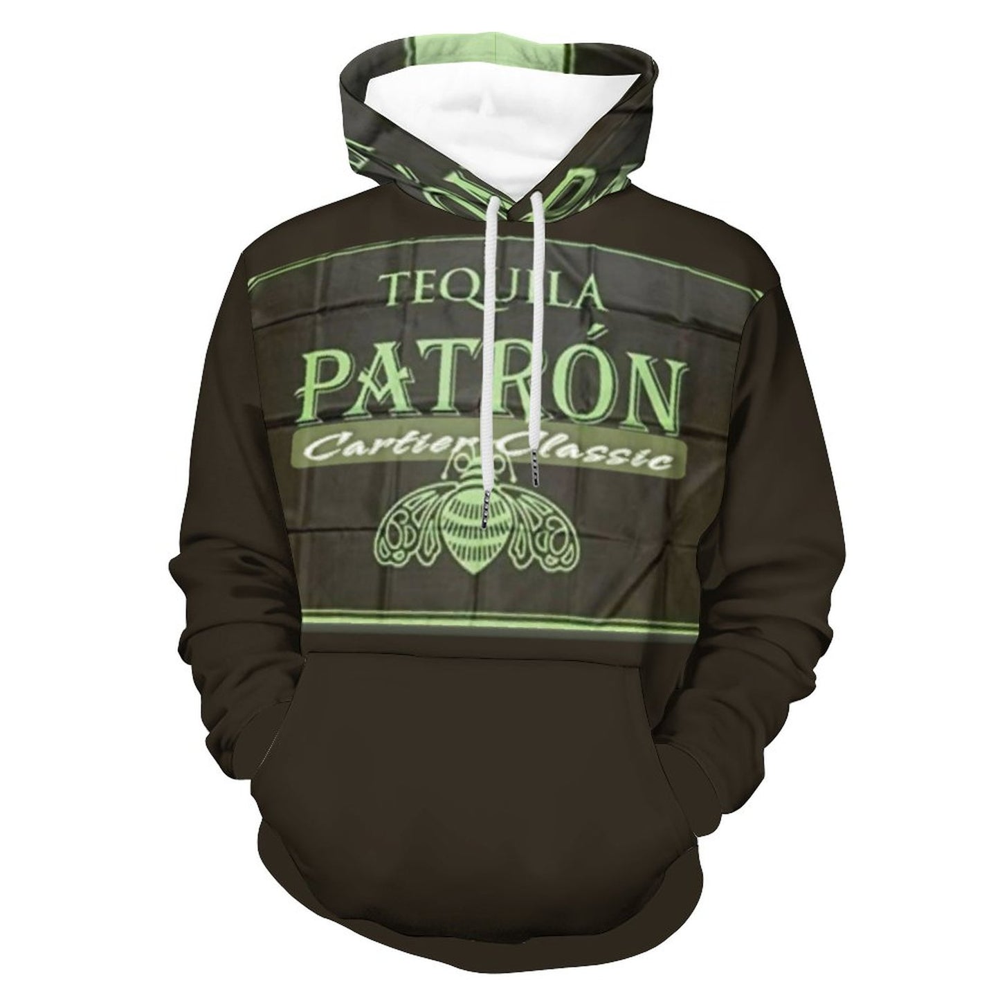 Patron Printed Hoodie for Men