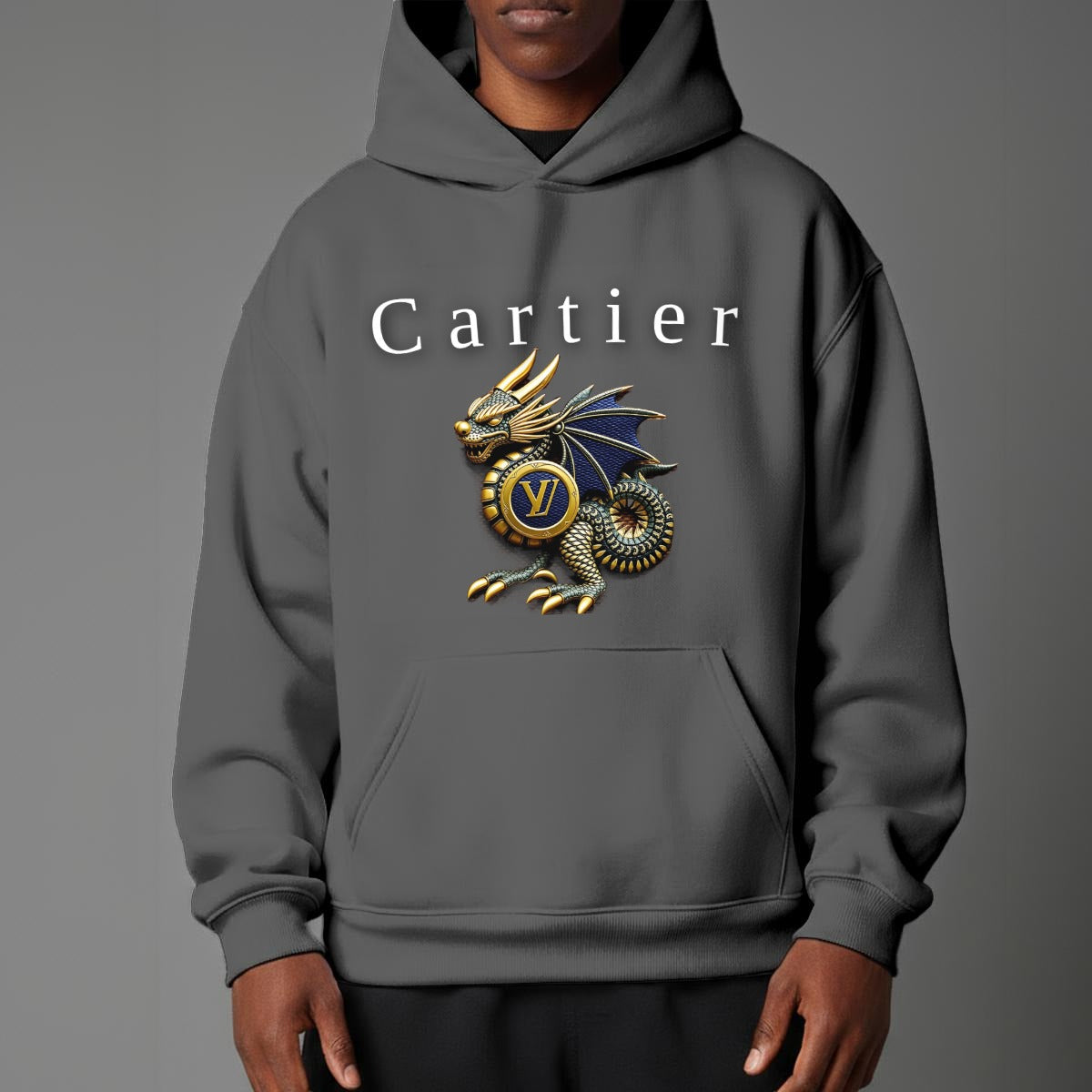 Unisex Pullover Hoodie with Micro-Fleece Lining