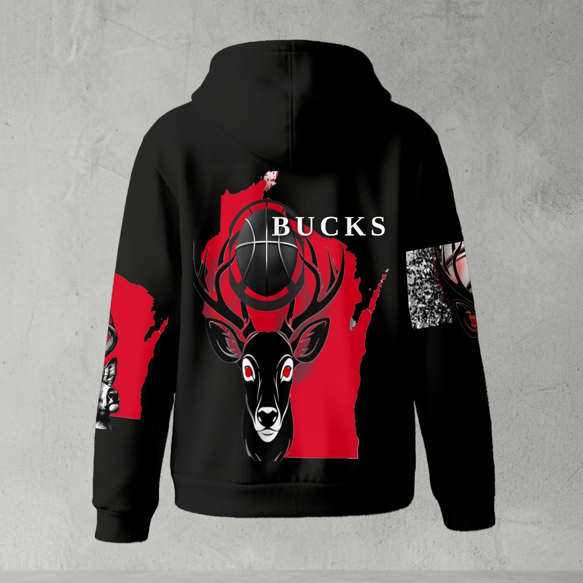 Buck MIlwaukee Men’s Zip Sweatshirt|