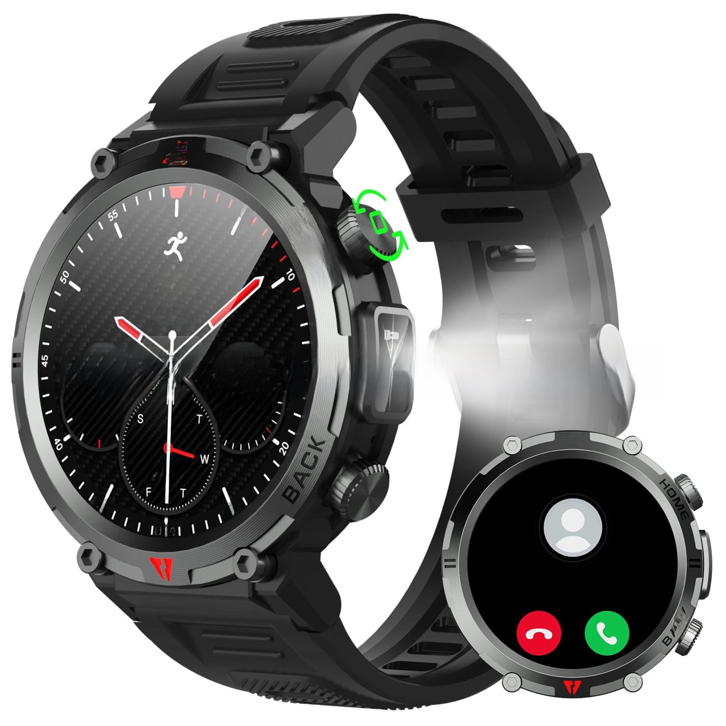 Carti's Smart Watch Answer Sleep Monitor Step Counter Smart Watch