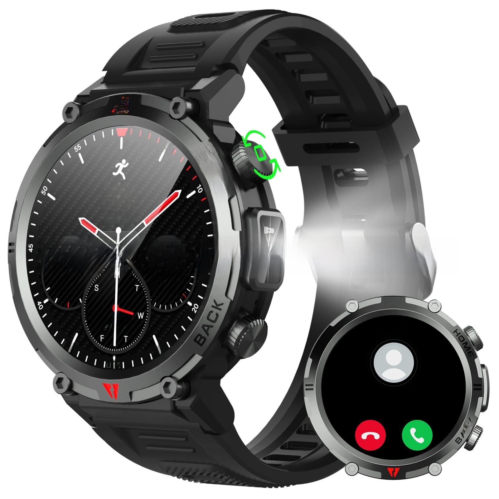 Carti's Smart Watch Answer Sleep Monitor Step Counter Smart Watch