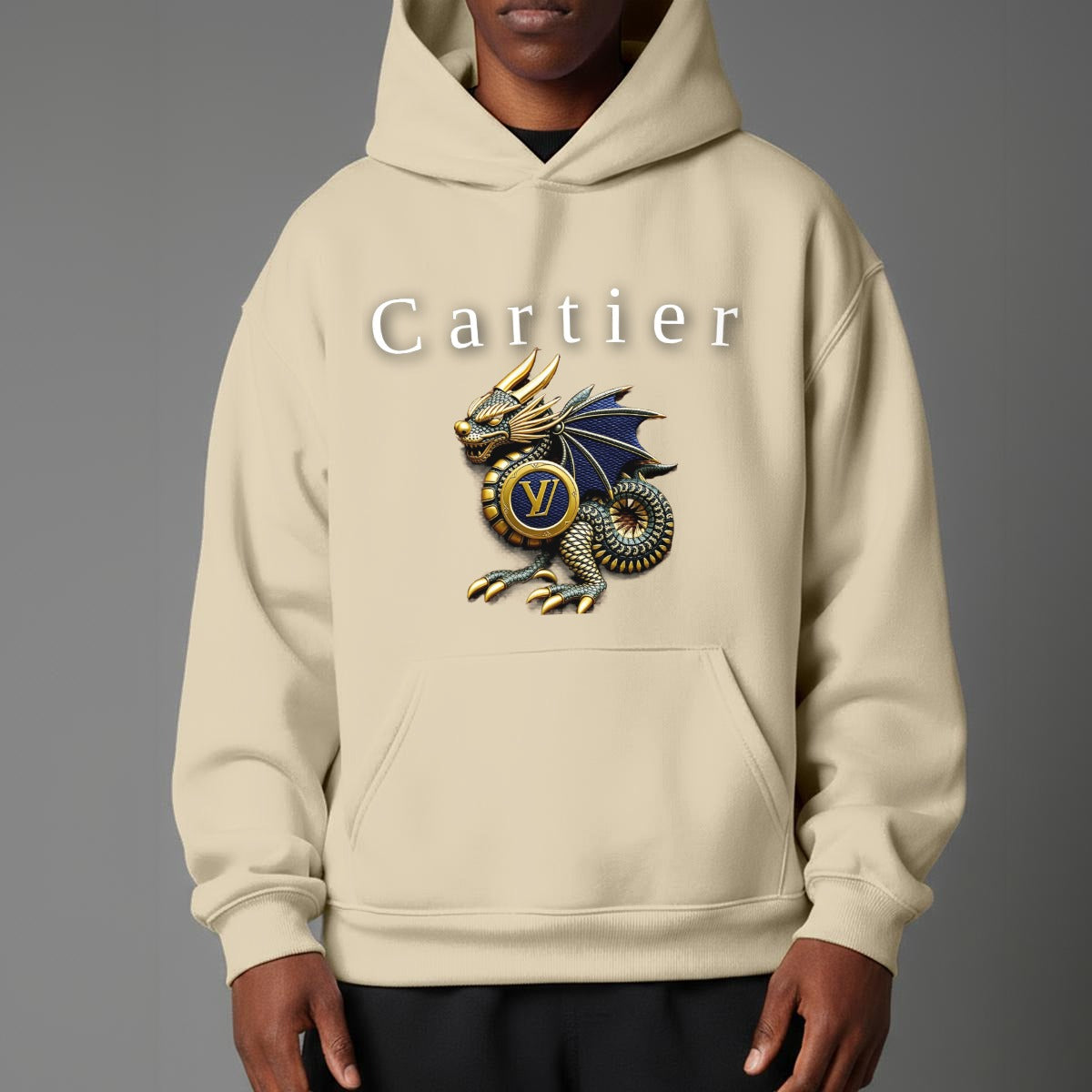 Unisex Pullover Hoodie with Micro-Fleece Lining