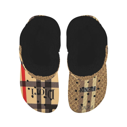 Fendi Dior By Carti Fleece Lined Adults Clogs