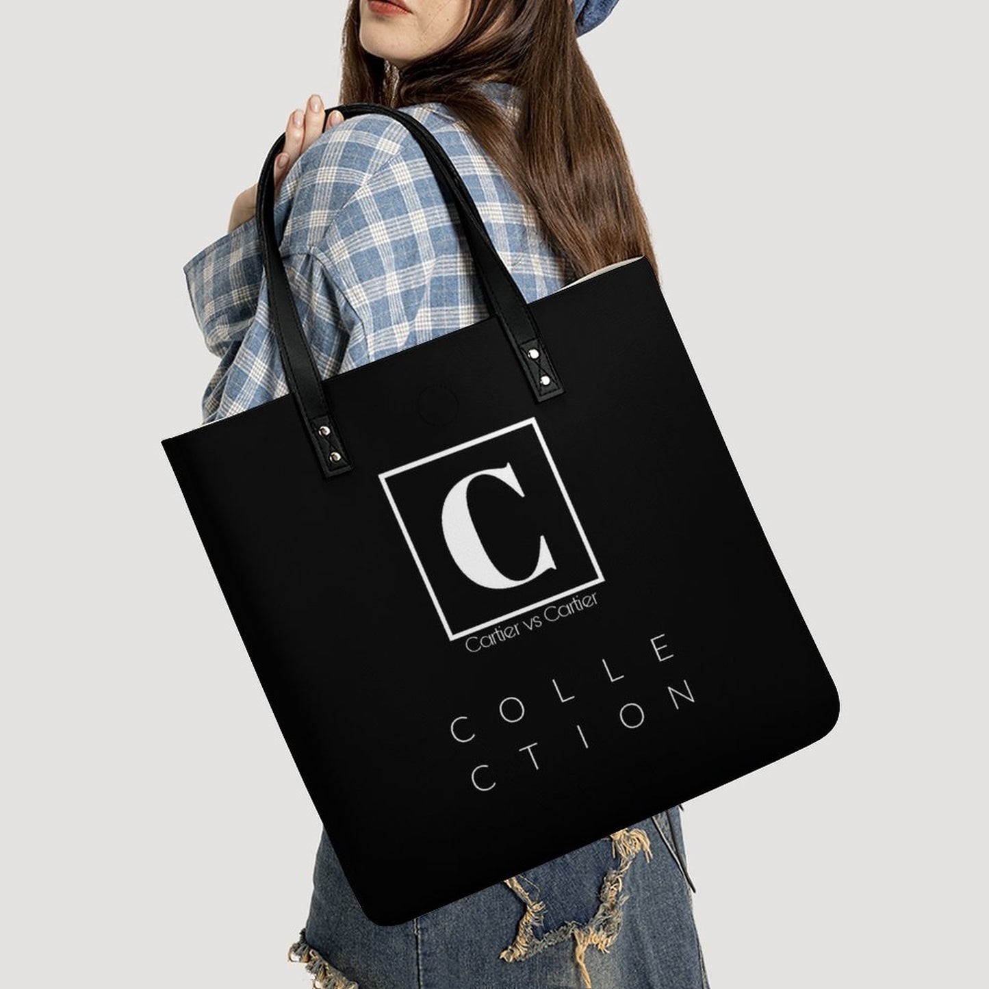 Leather Handbag(One-sided Printing)