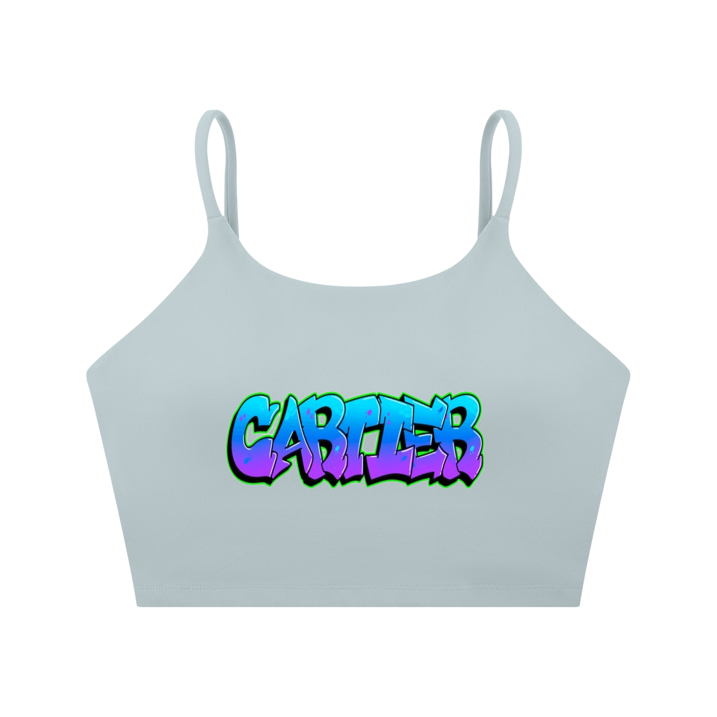 Spaghetti Strap Yoga Sports Bra
