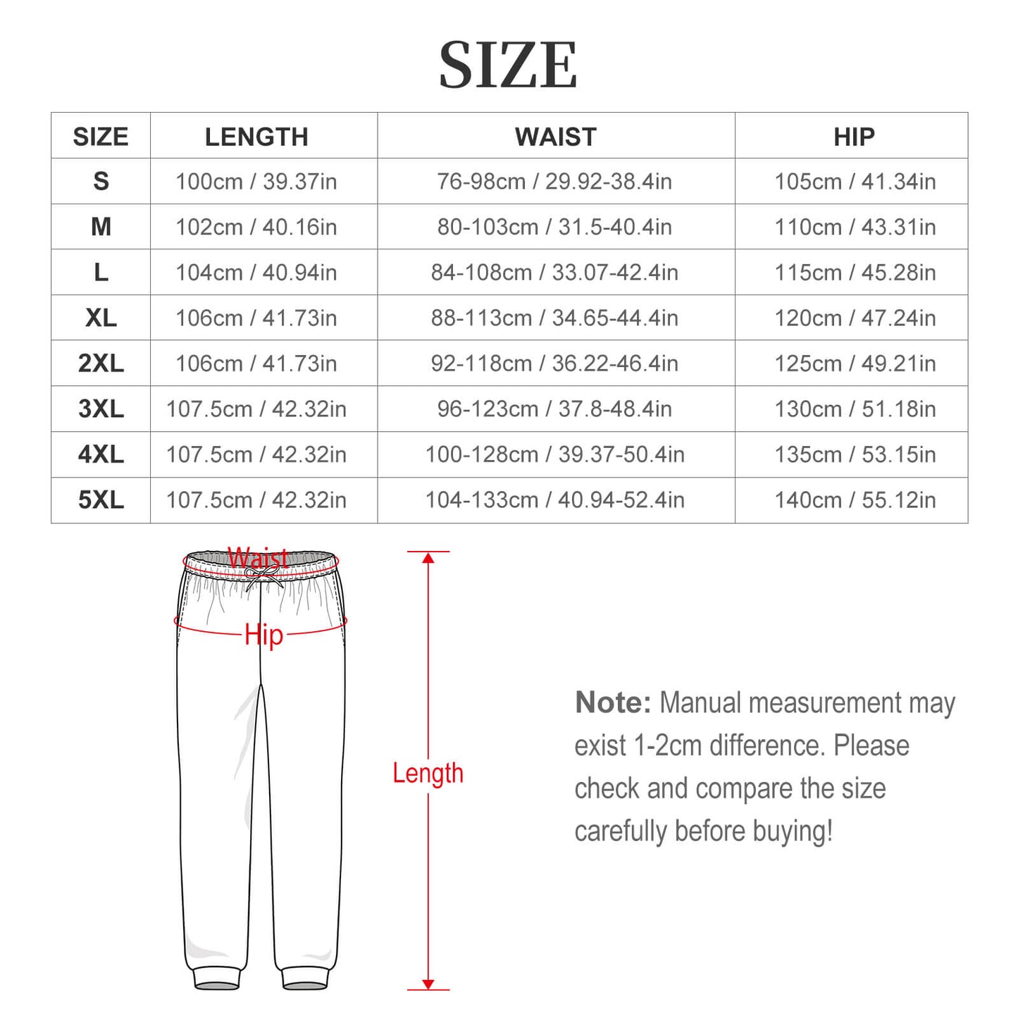 VL Men's Joggers(All-Over Printing)