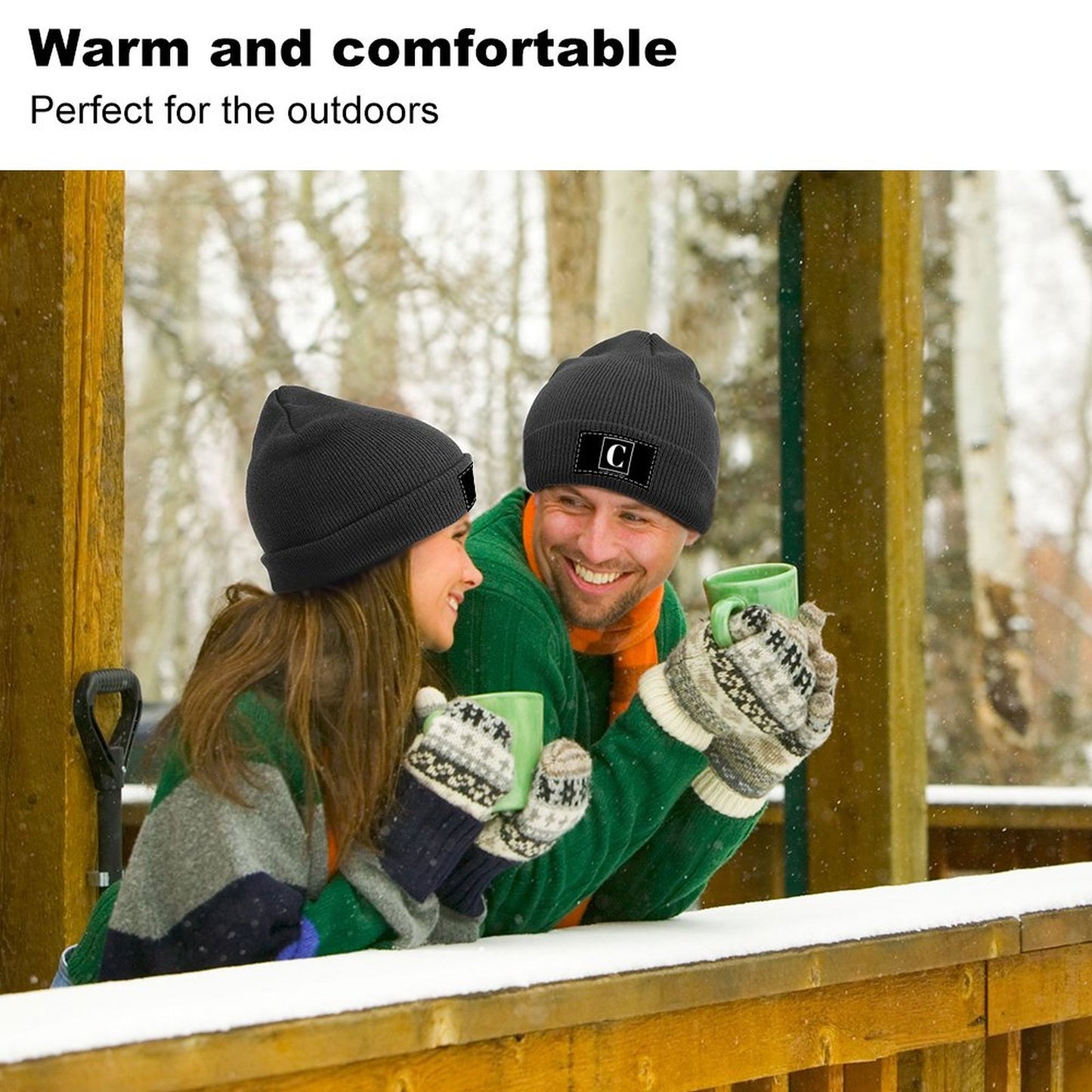 Custom Knit Caps for Cold Weather