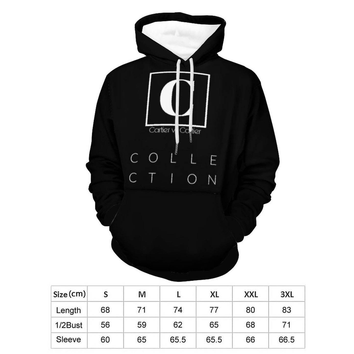 Cartier Vs Cartier Printed Hoodie for Men