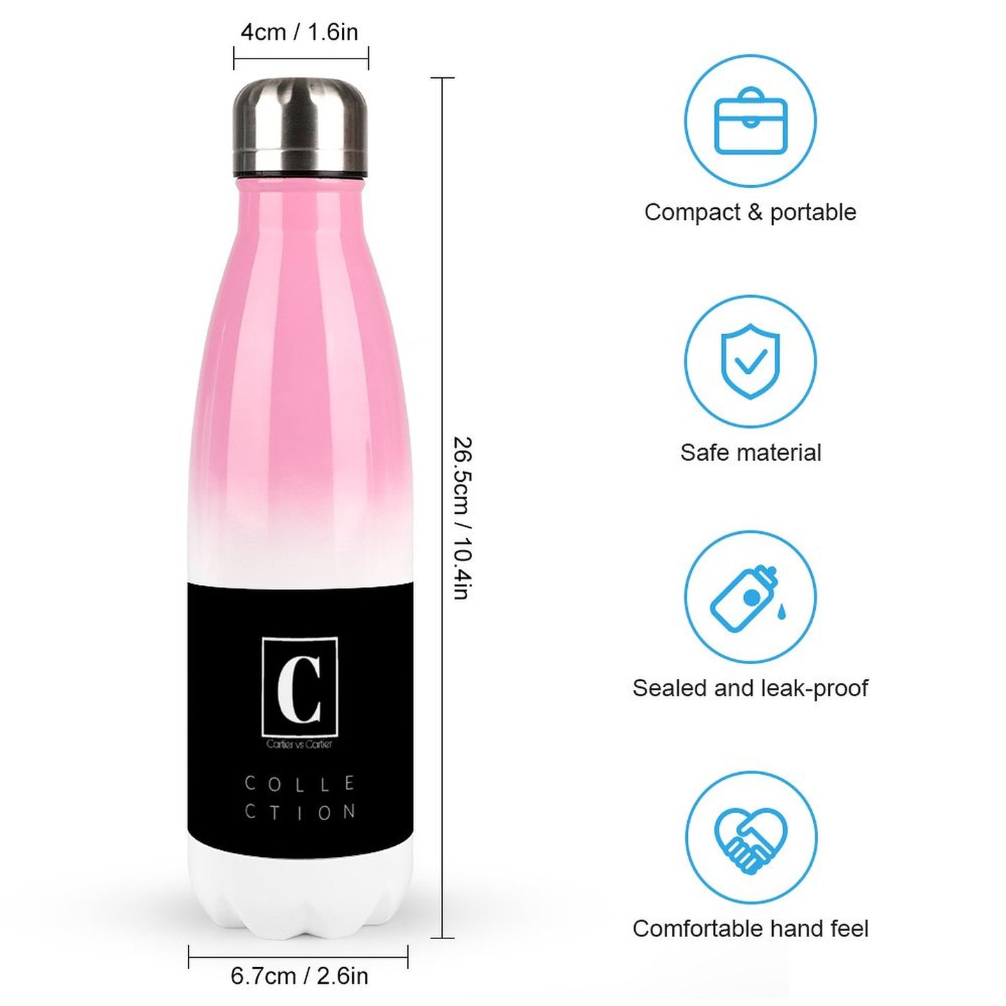 Gradient Beverage Bottle