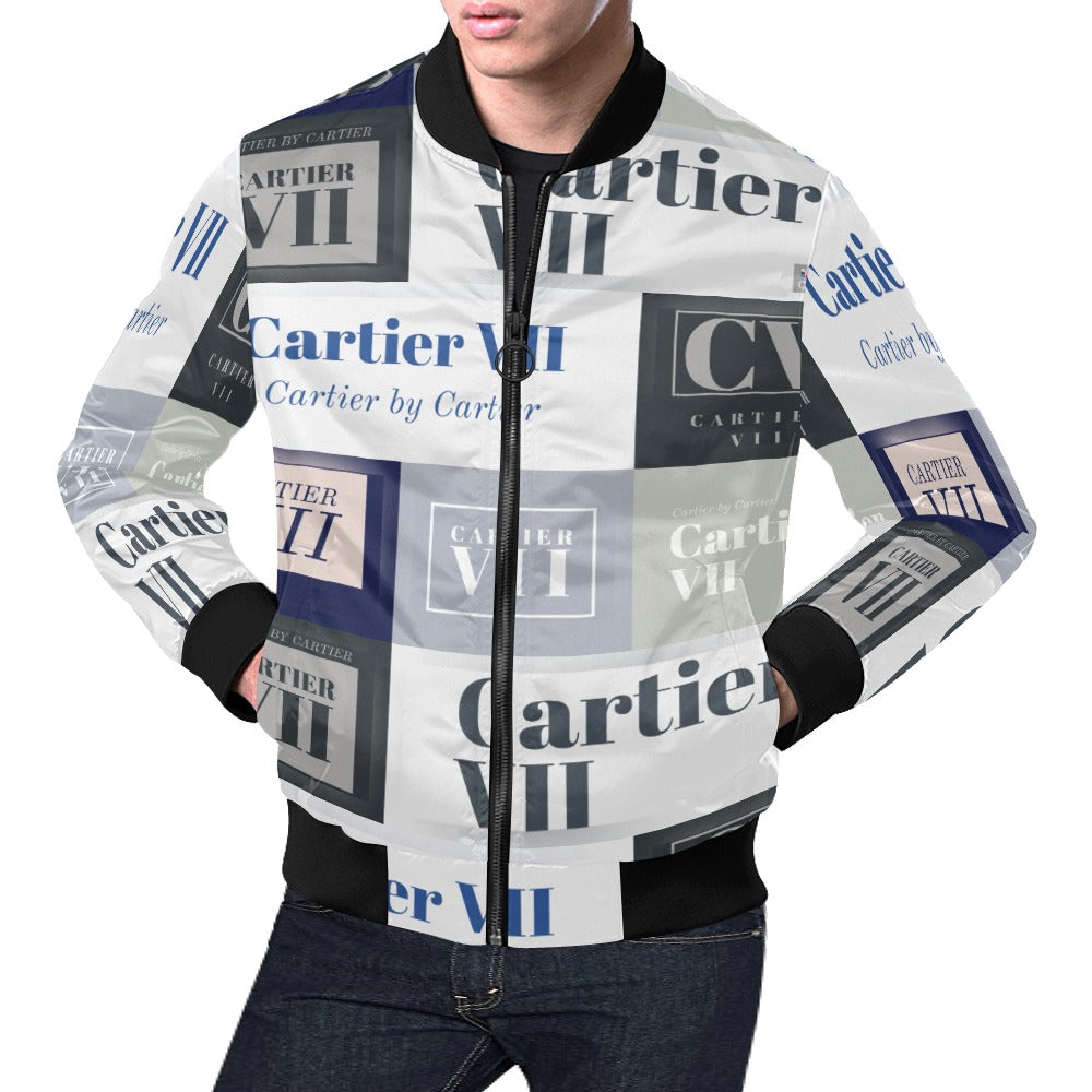 Men's All Over Print Casual Jacket (Model H19)