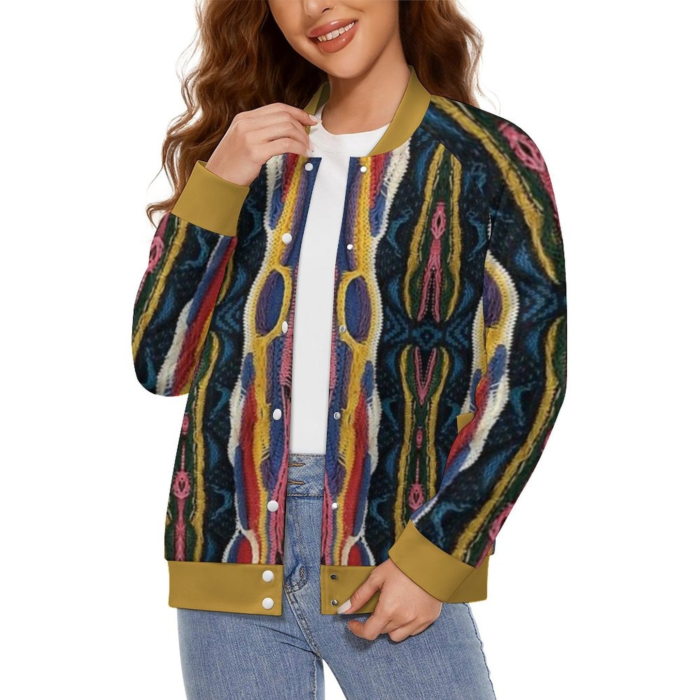 Cartier Cool Colors Women's Baseball Jacket