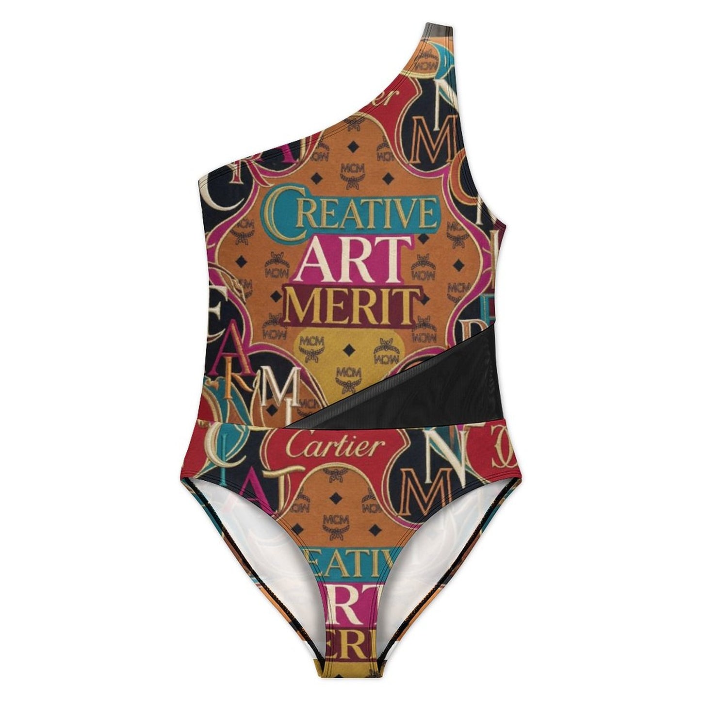 CMCM Mesh One-Piece Swimsuit