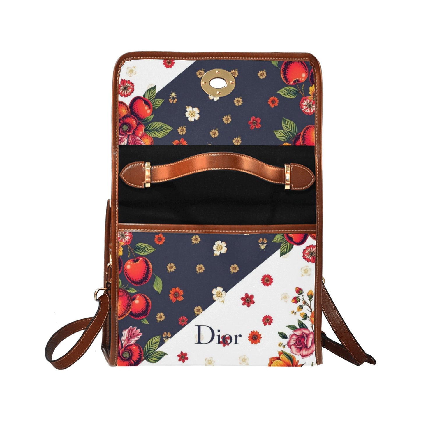Cartier /Dior Canvas Bag-Brown (