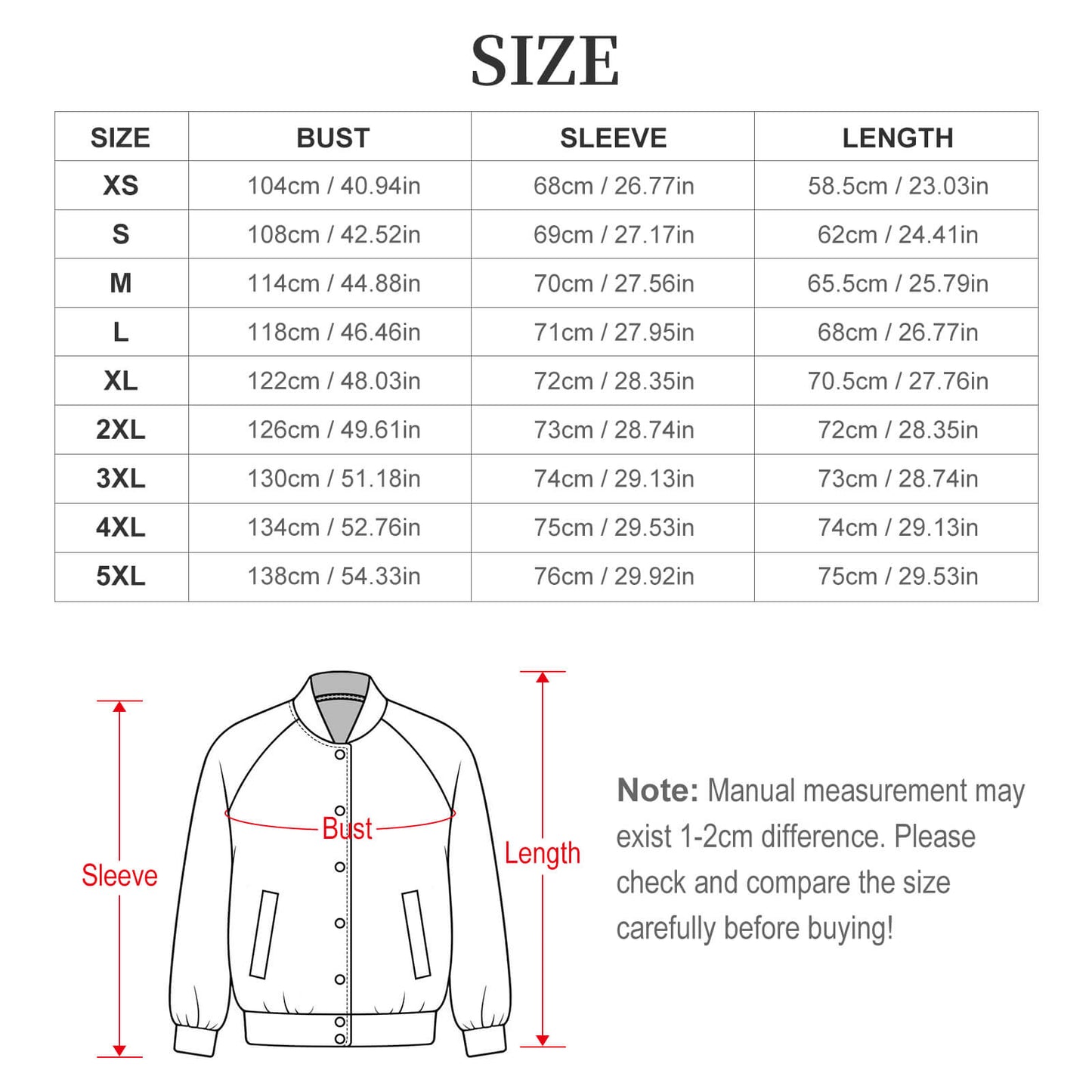Giore by Cart Women's Baseball Jacket