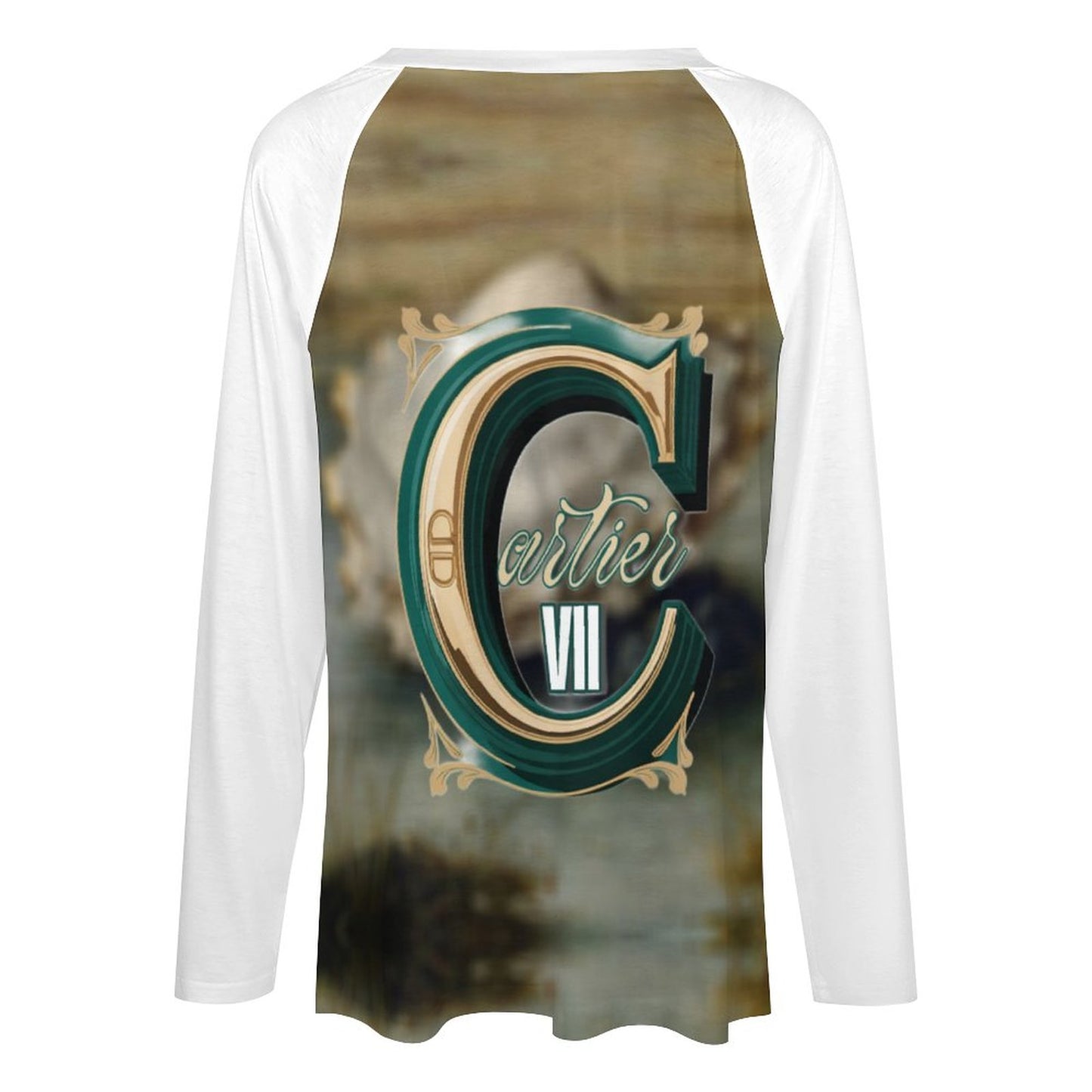Cartier VII Double Layer V-Neck Top