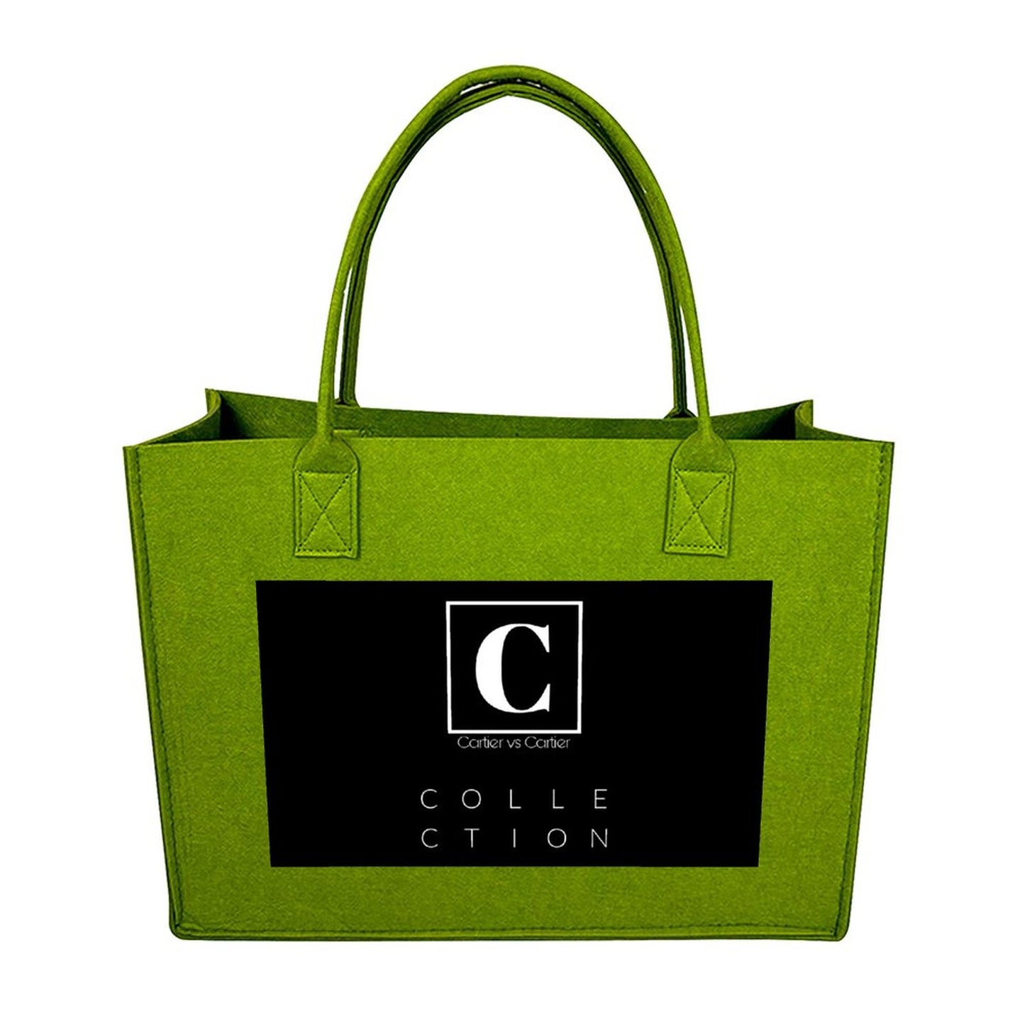Cartier Vs Cartier Felt Bag(Front Printing)