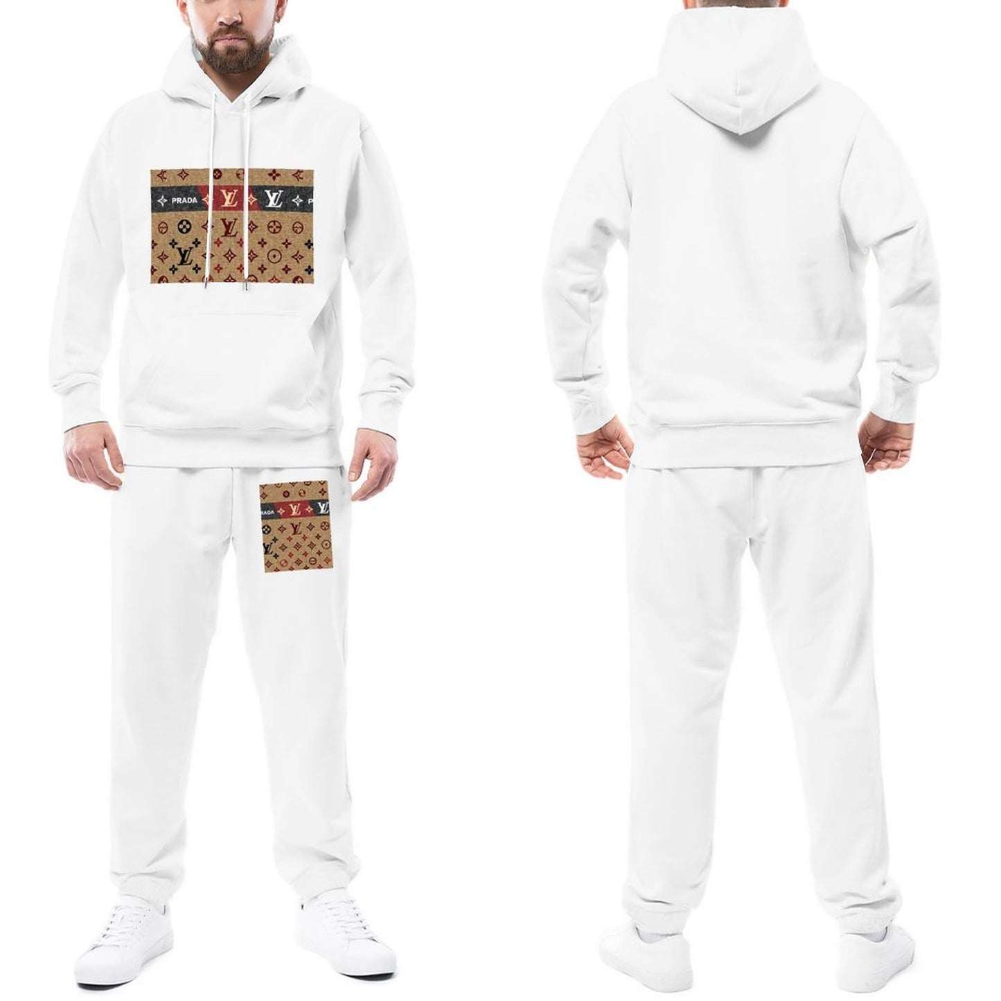 DTF Hoodie and Sweatpants Set