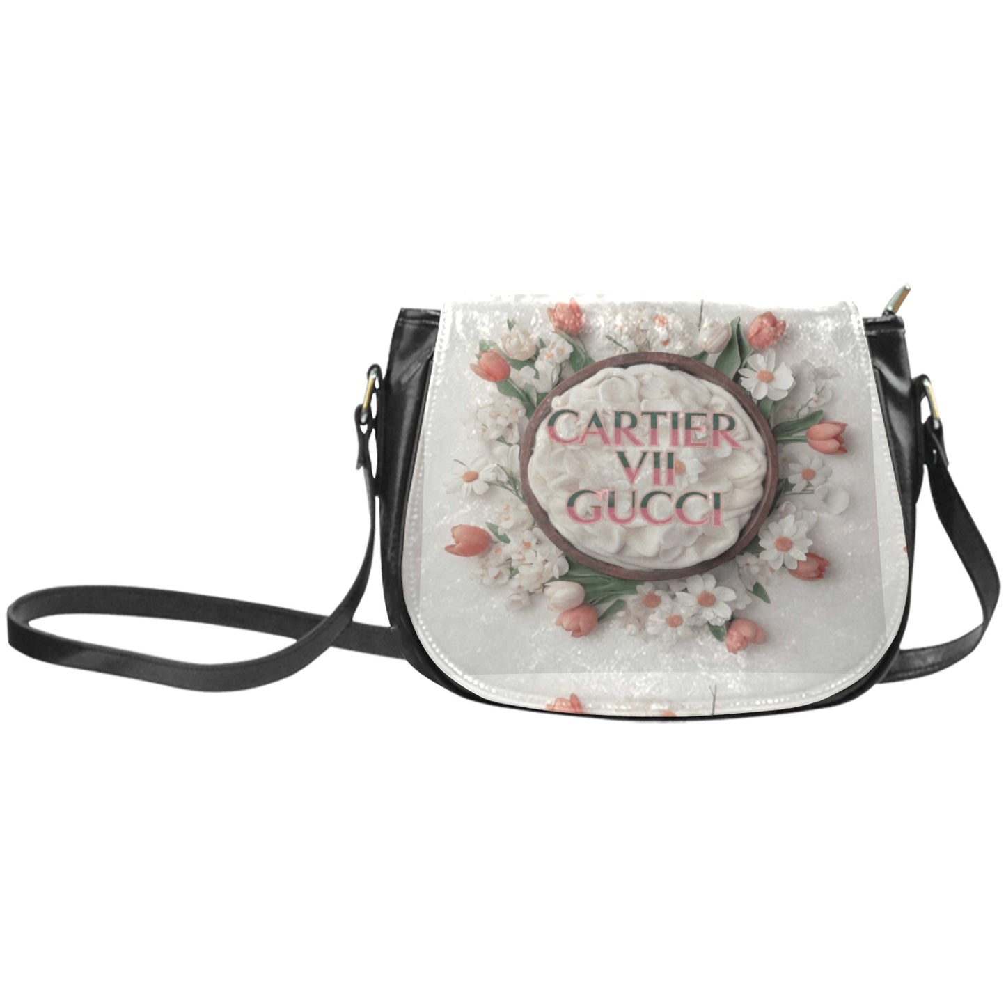 Cartier Gucci Classic Saddle Bag (Model 1648) (Small)